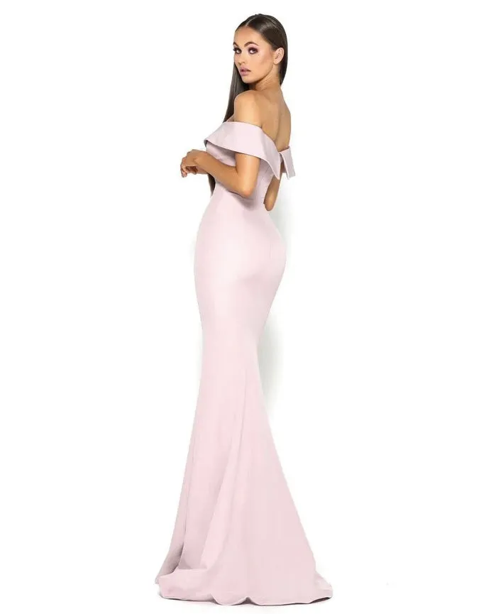 Mermaid Elastic Satin Bridesmaid Dress Off The Shoulder Backless Long Party Gowns New