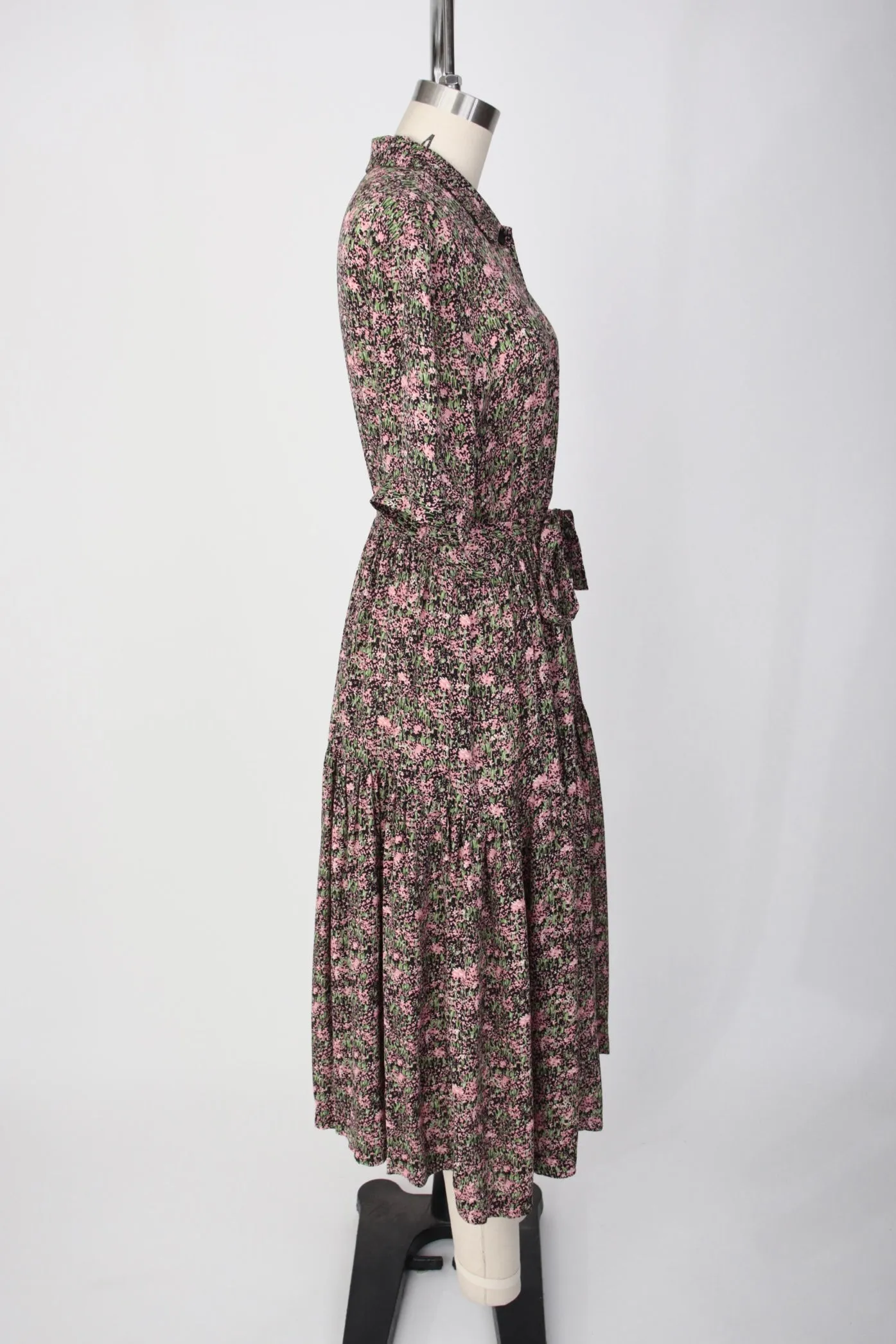 No. 6 Silk Impressionist Art Dress