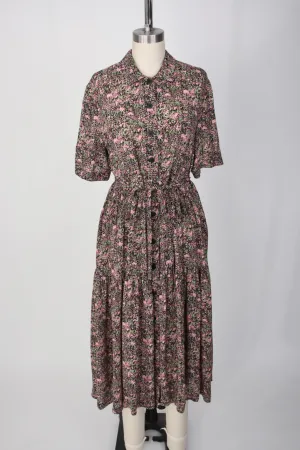 No. 6 Silk Impressionist Art Dress