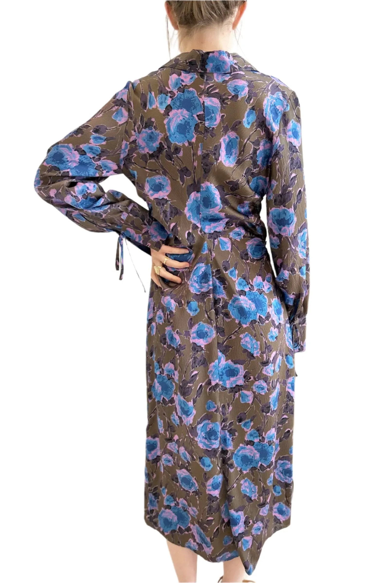 No.6 Stella Dress in Violet Roses