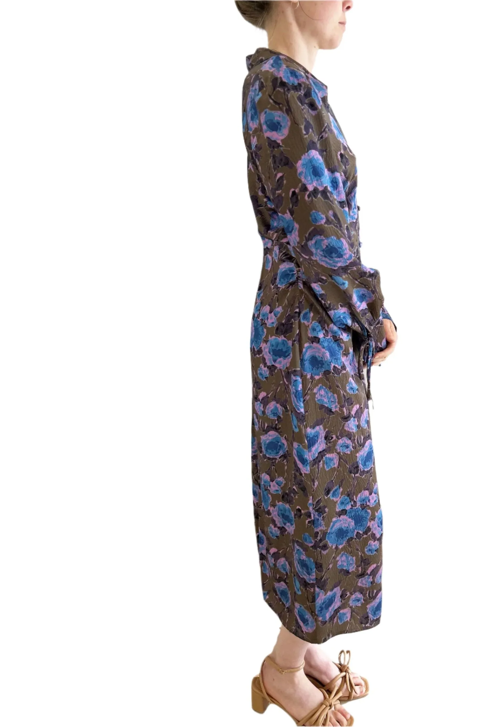 No.6 Stella Dress in Violet Roses