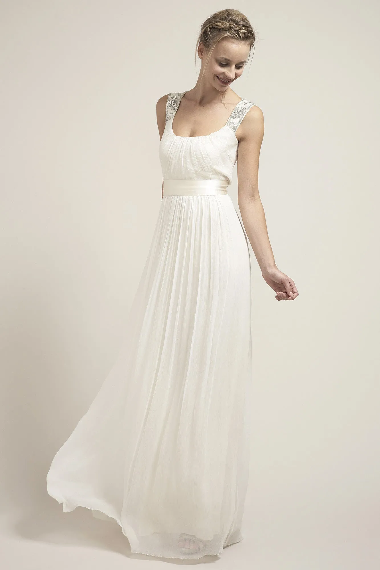 OY6777 Simply Decadent Wedding Dress