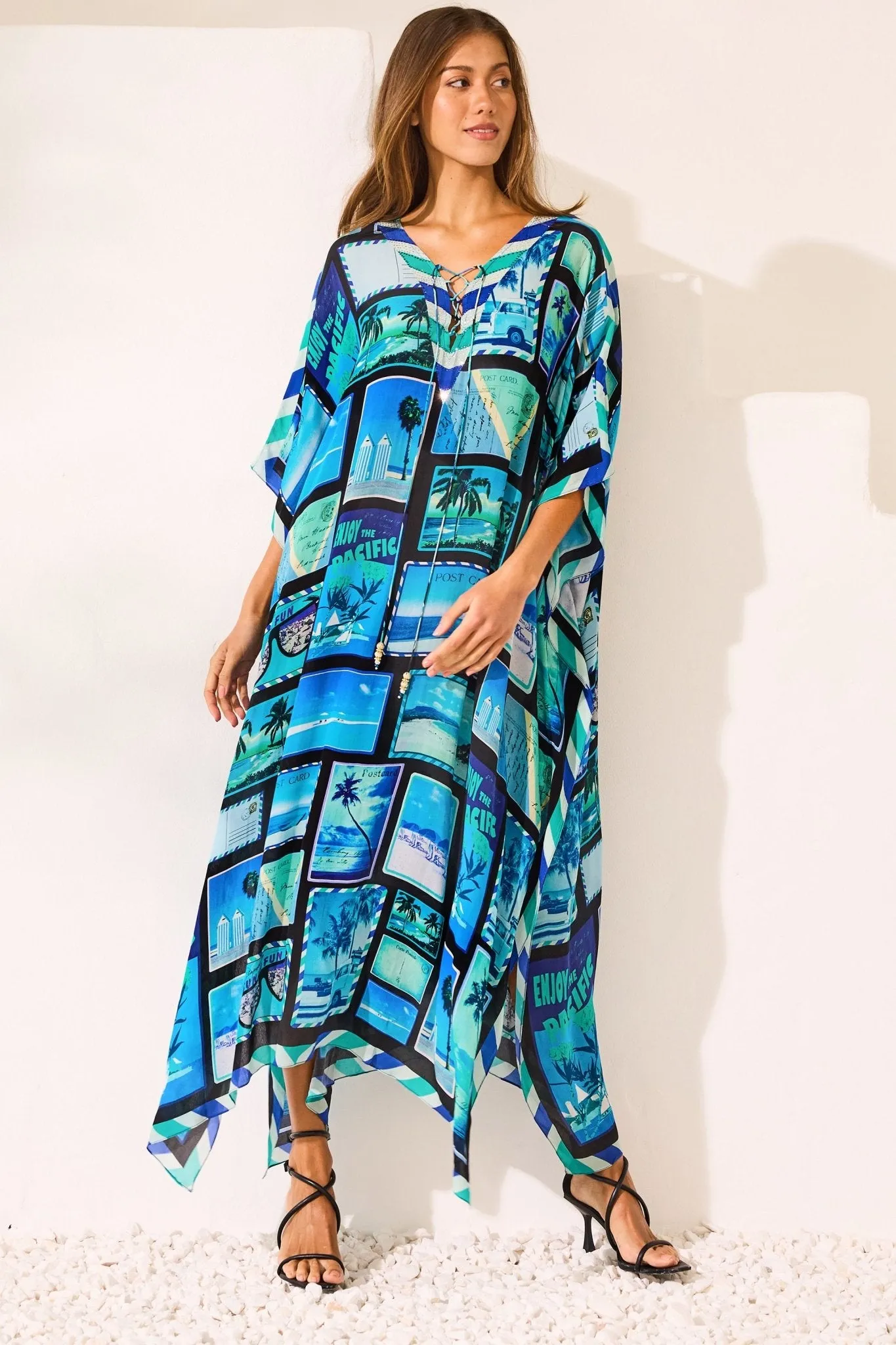 Postcards Medium Kaftan
