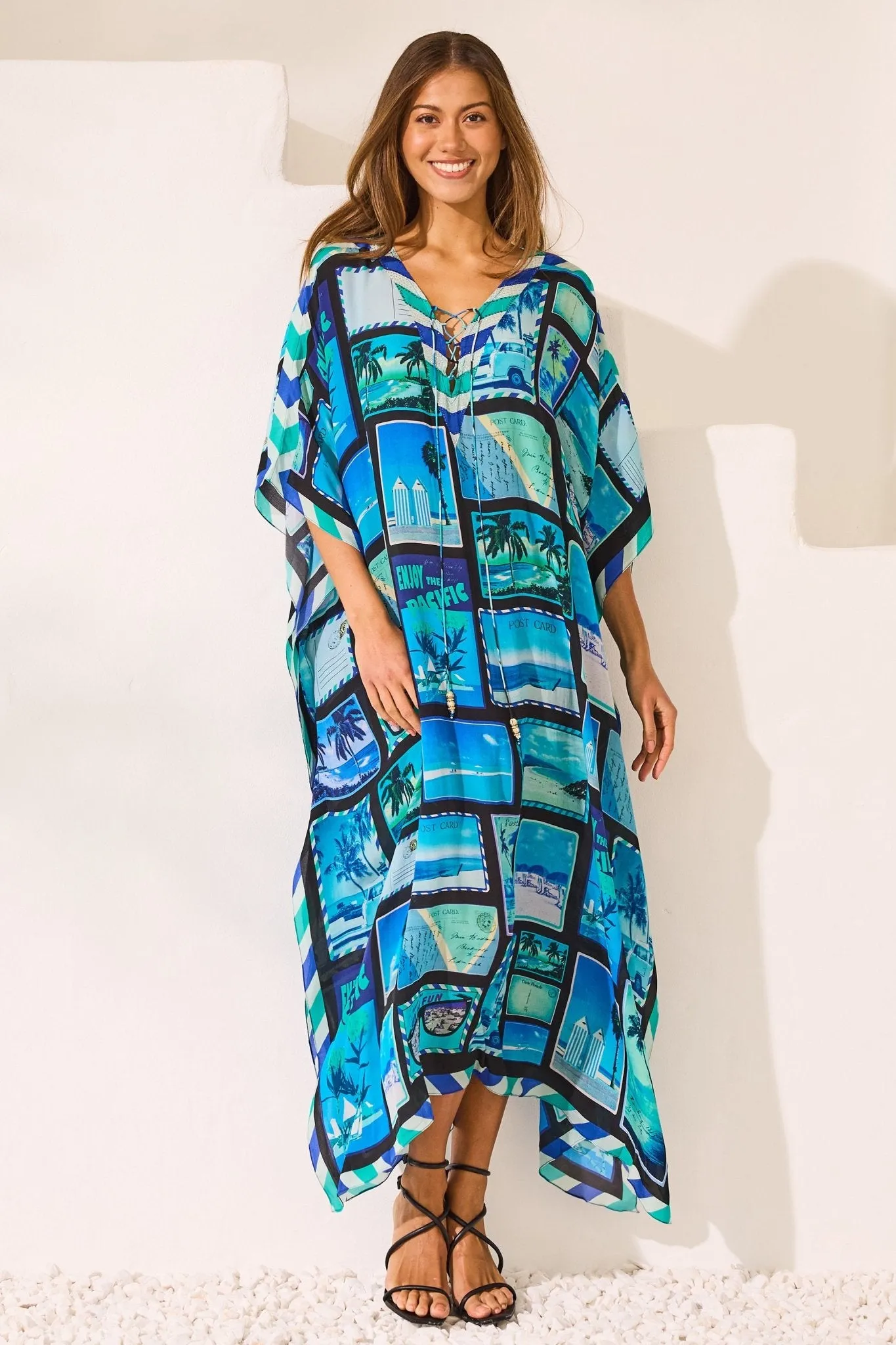 Postcards Medium Kaftan