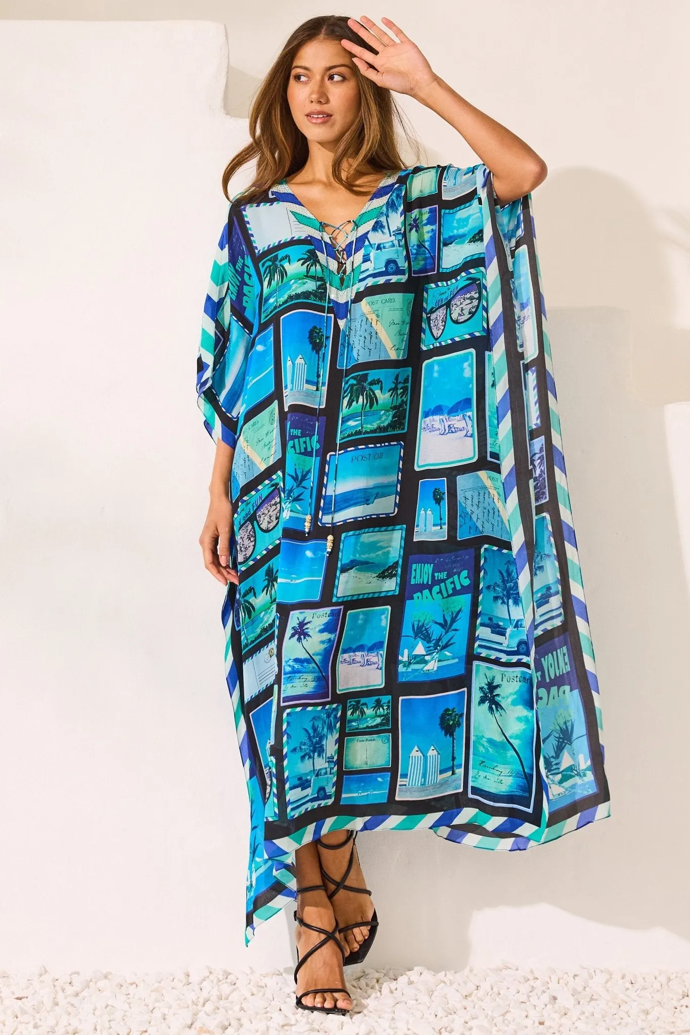Postcards Medium Kaftan