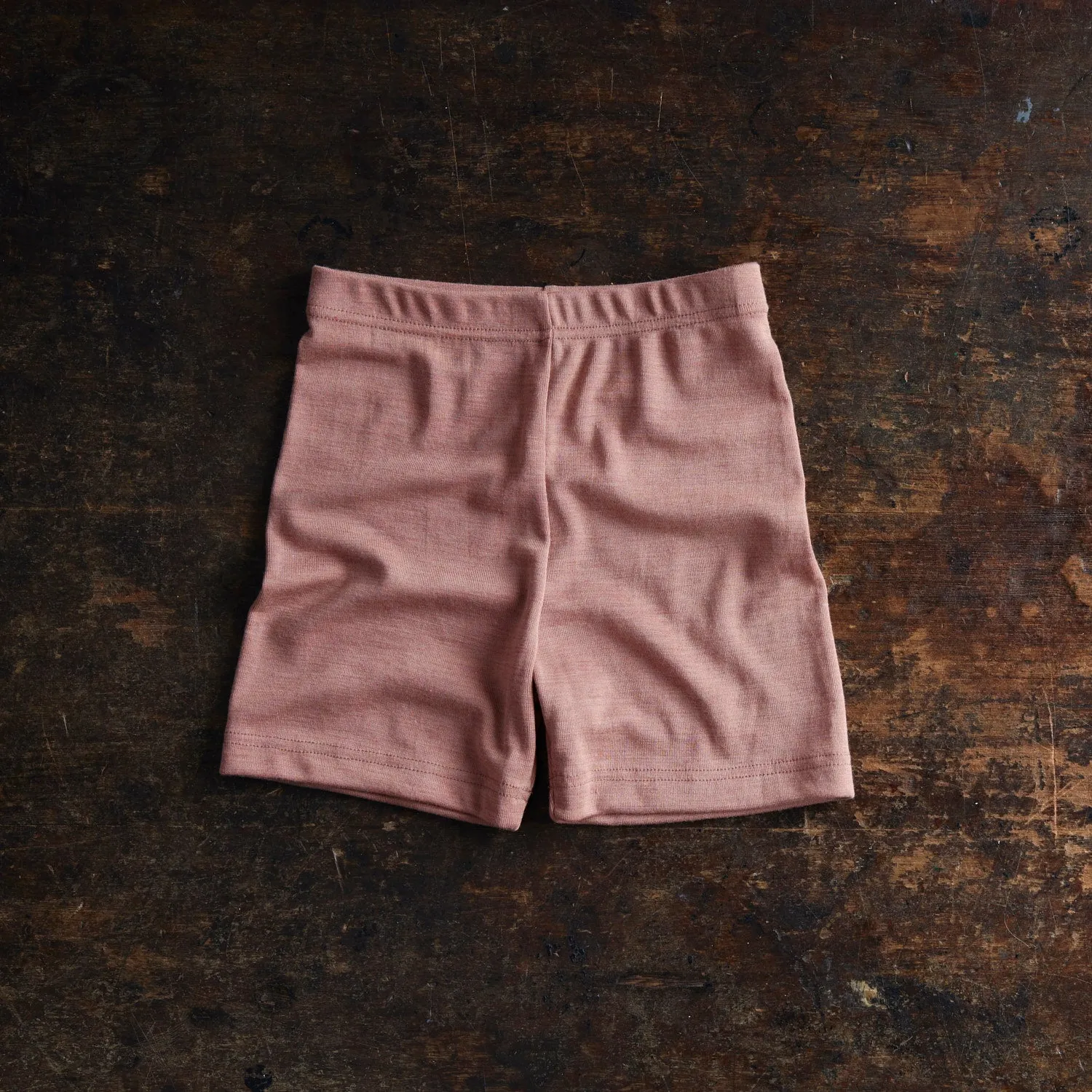 Rhea Shorts - Merino Wool & Silk - Orchid