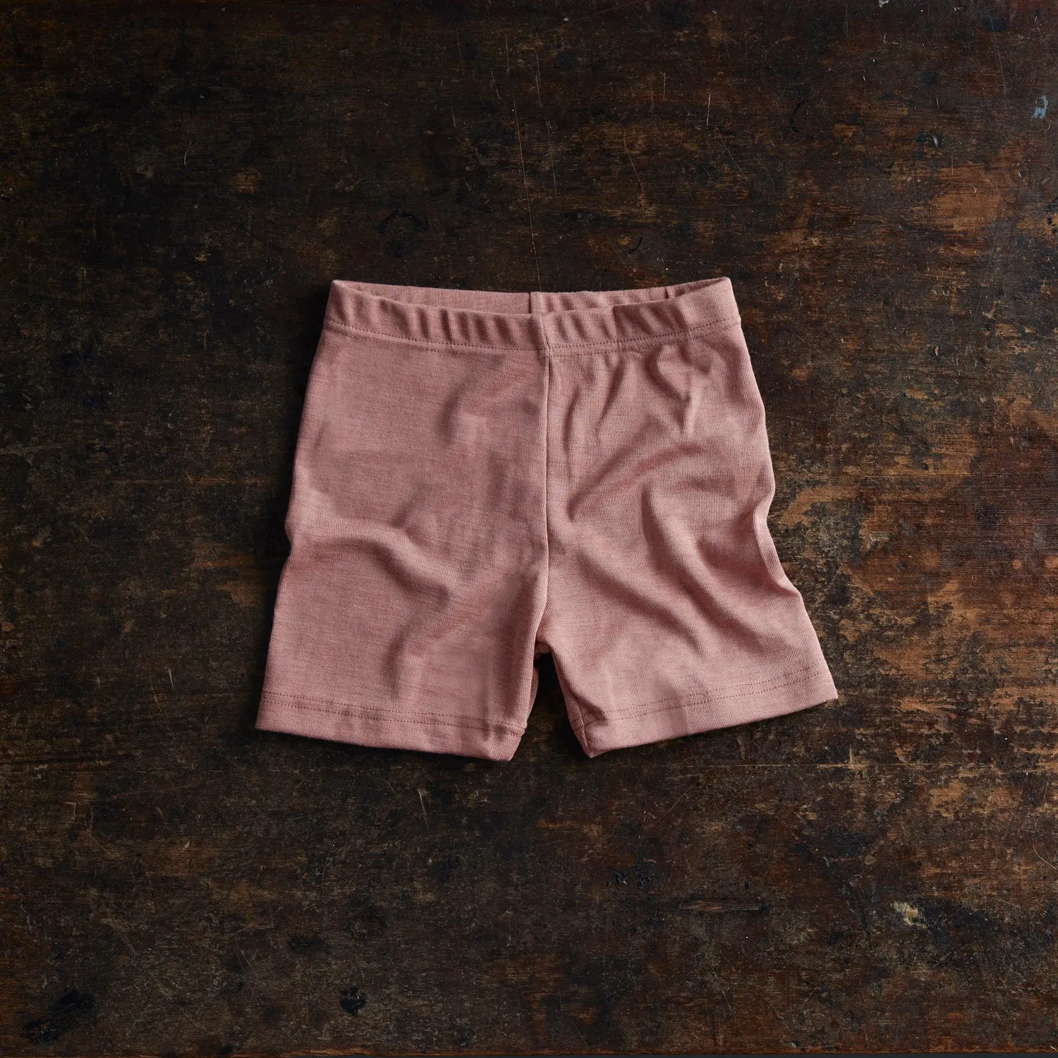 Rhea Shorts - Merino Wool & Silk - Orchid