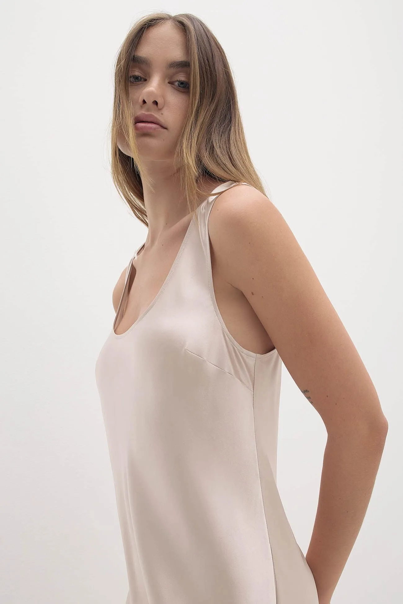 ROSALYN SILK MAXI DRESS
