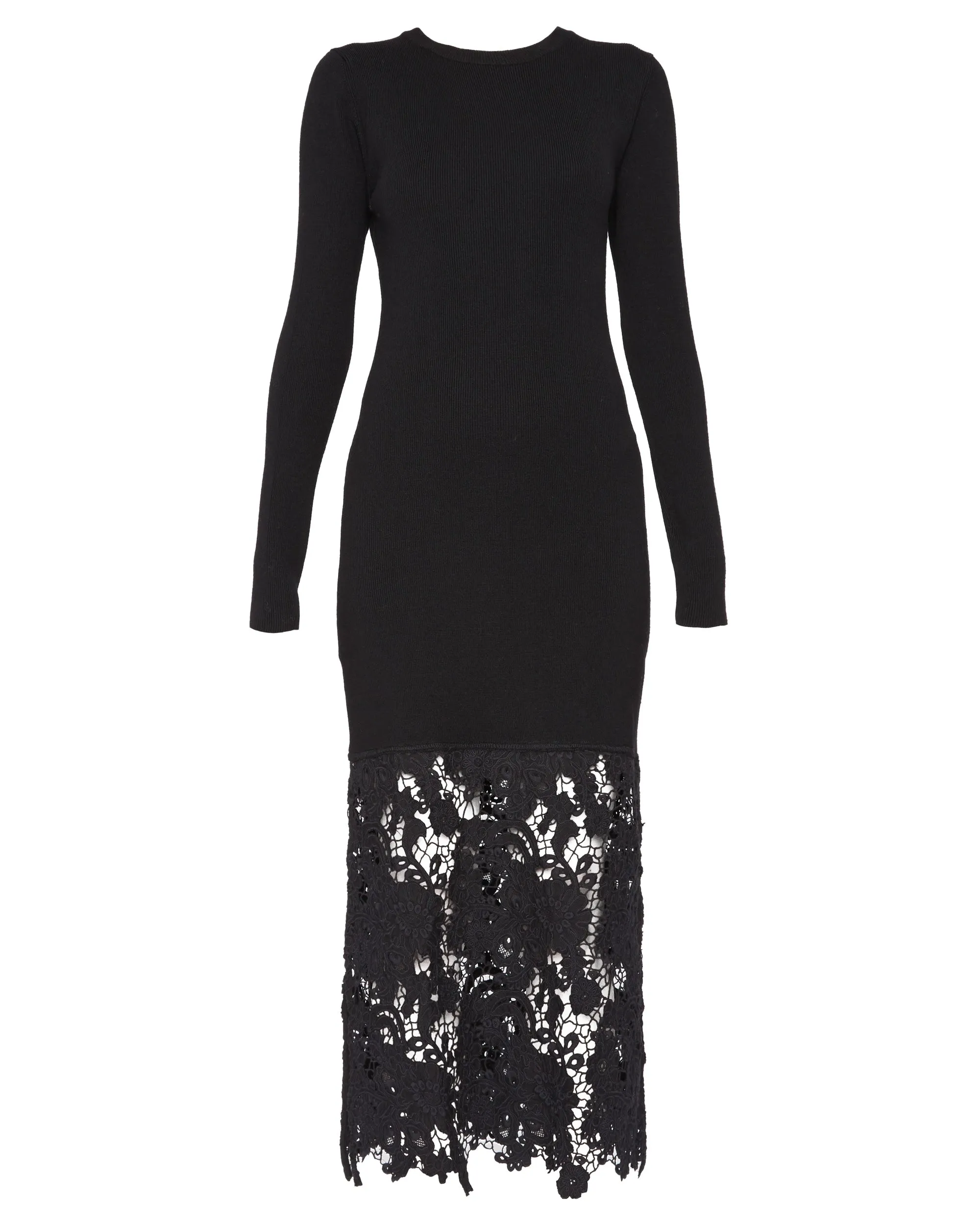 Sabine Embroidery Combo Dress