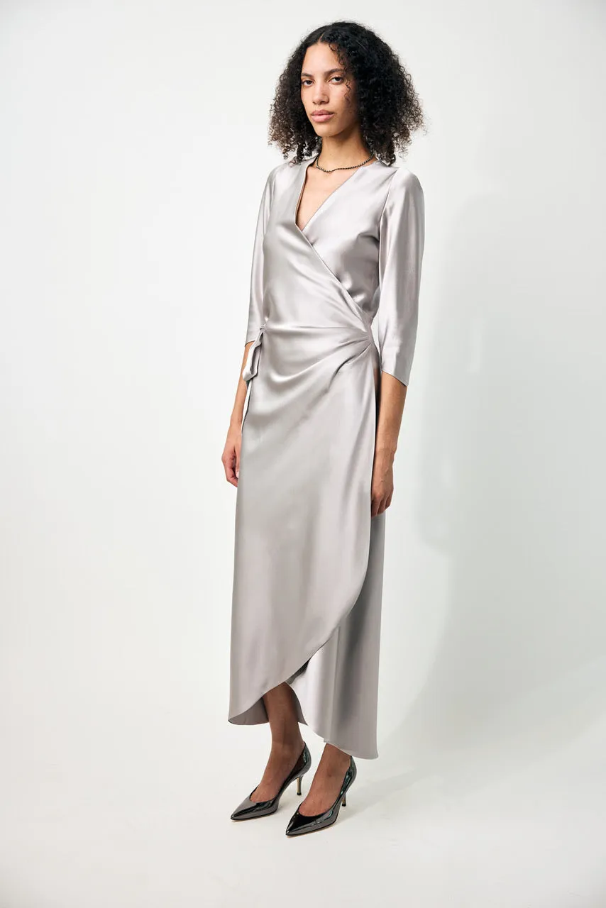 Sign 2 Layer Body Sleeve Dress
