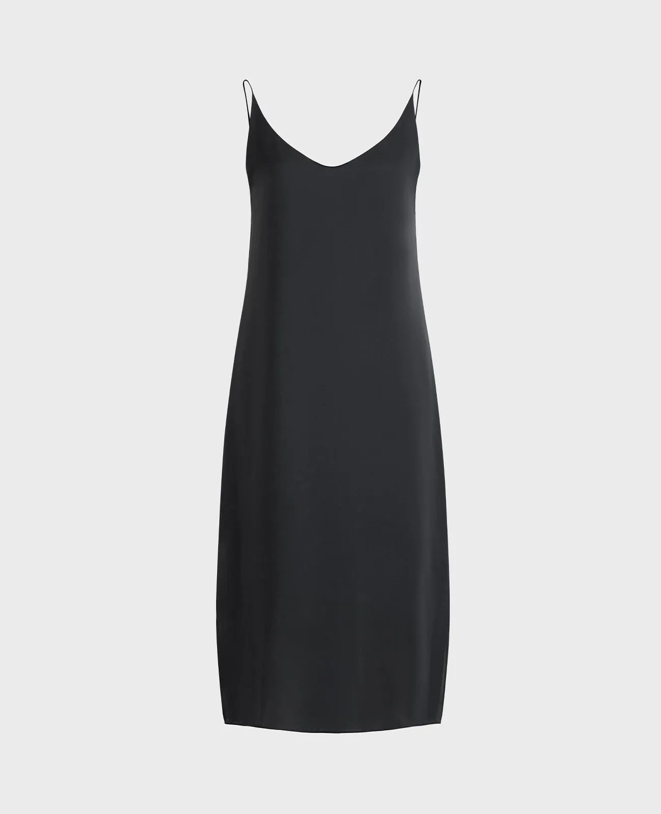 Silk Signature V Slip Dress