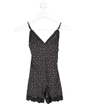 SKIMS Black Slip Dress UK XS
