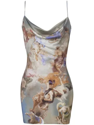 Sky babydoll dress