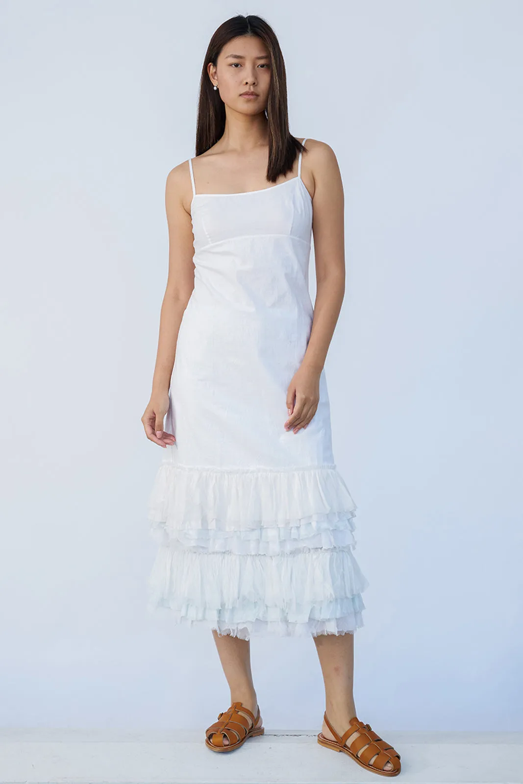 Slip with Ruffles