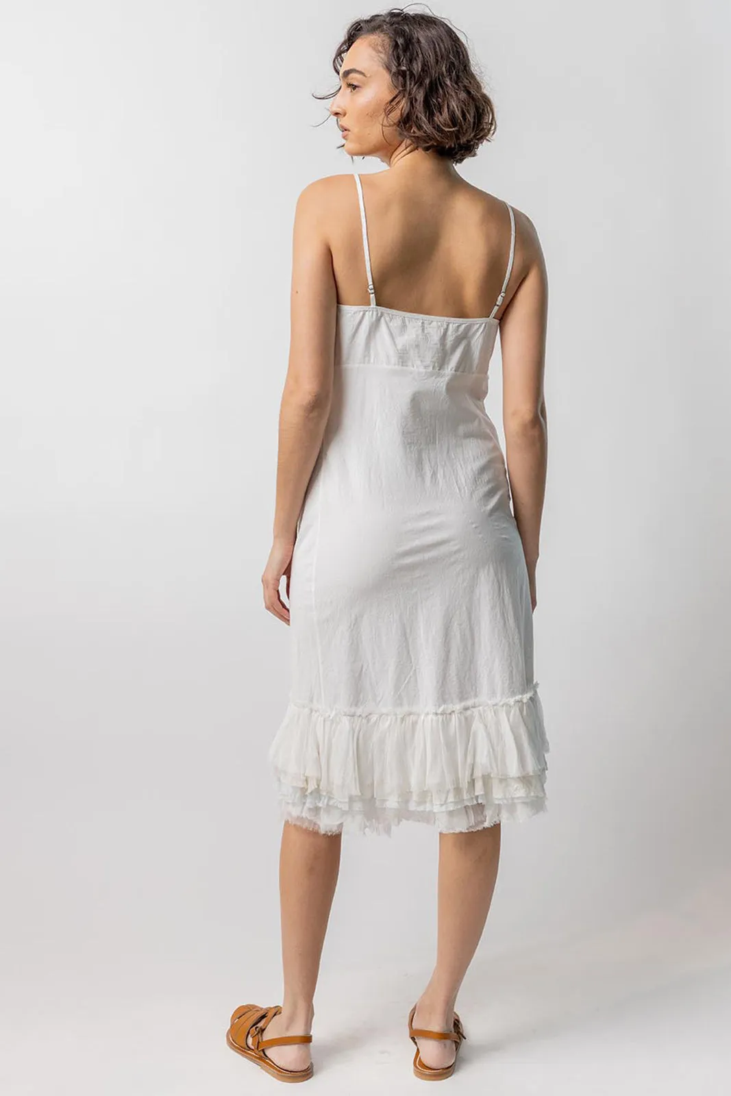 Slip with Ruffles