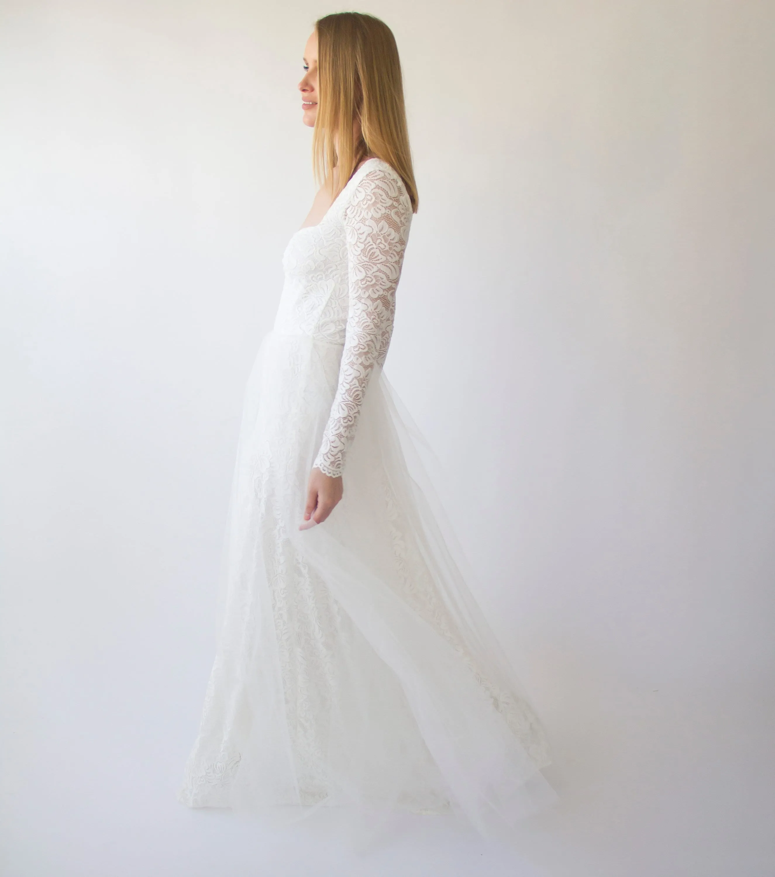 Sweetheart neckline Dress #1408