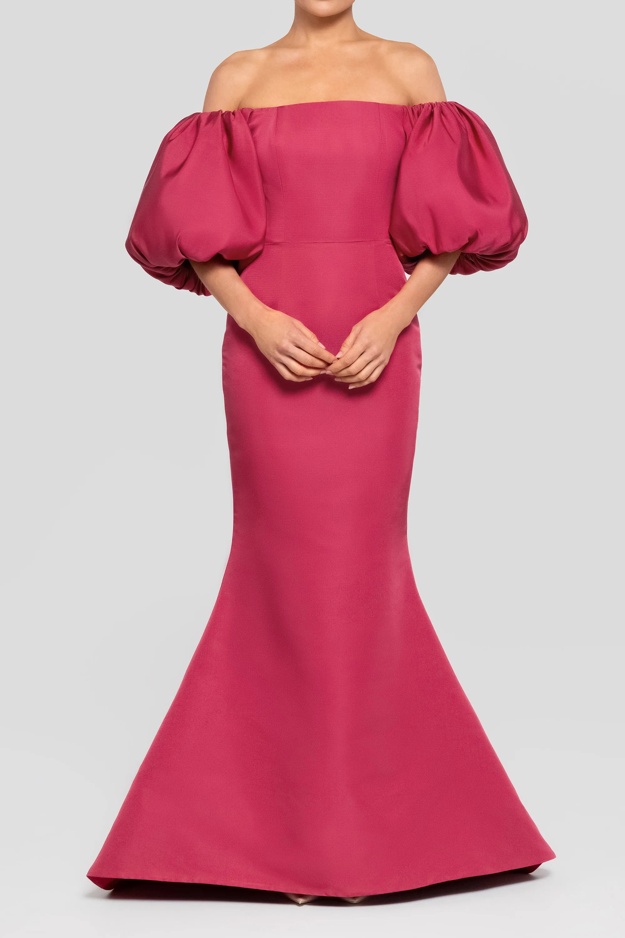 Sylvia Silk Faille Mermaid Gown