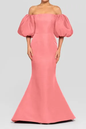 Sylvia Silk Faille Mermaid Gown