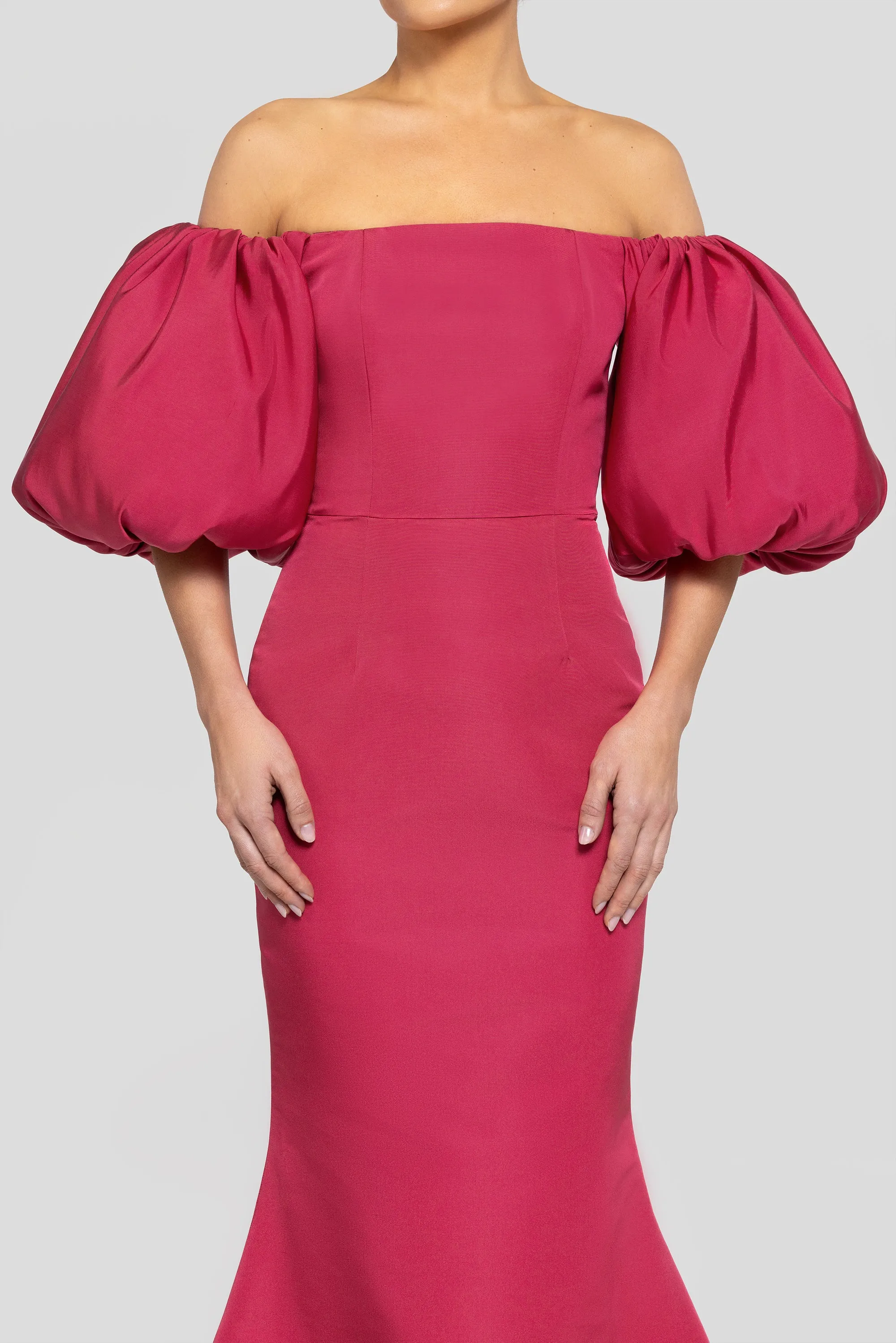 Sylvia Silk Faille Mermaid Gown