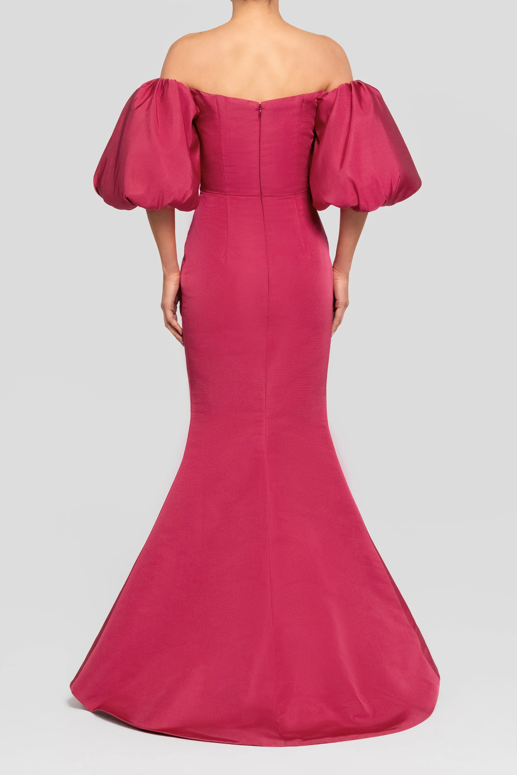 Sylvia Silk Faille Mermaid Gown