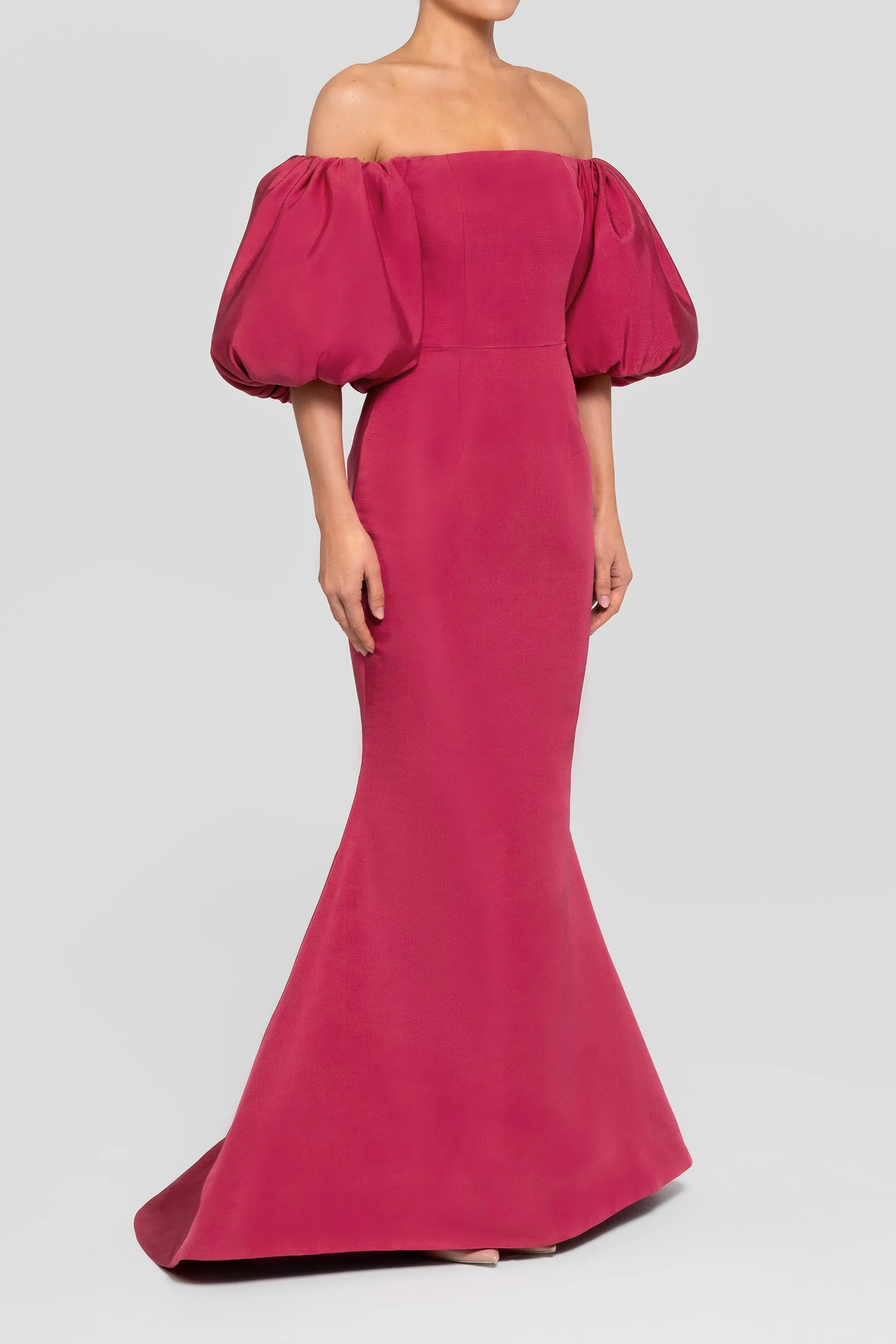 Sylvia Silk Faille Mermaid Gown