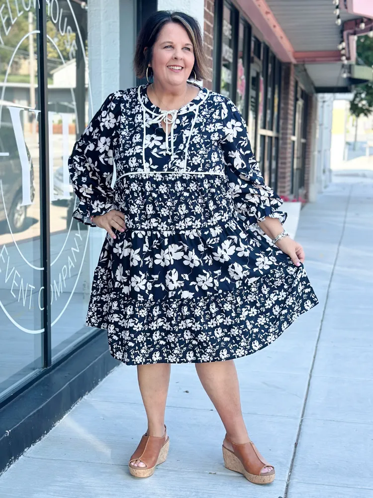 The Della Dress - Black