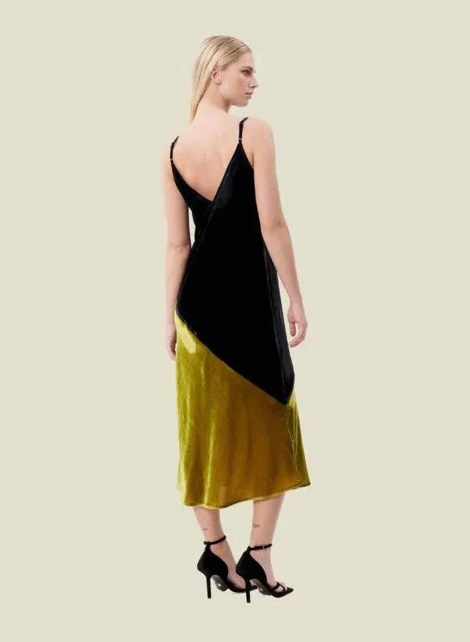 The Engy Velvet Dress by FRNCH