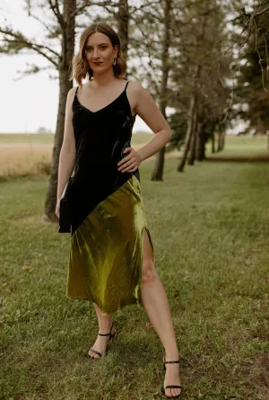 The Engy Velvet Dress by FRNCH