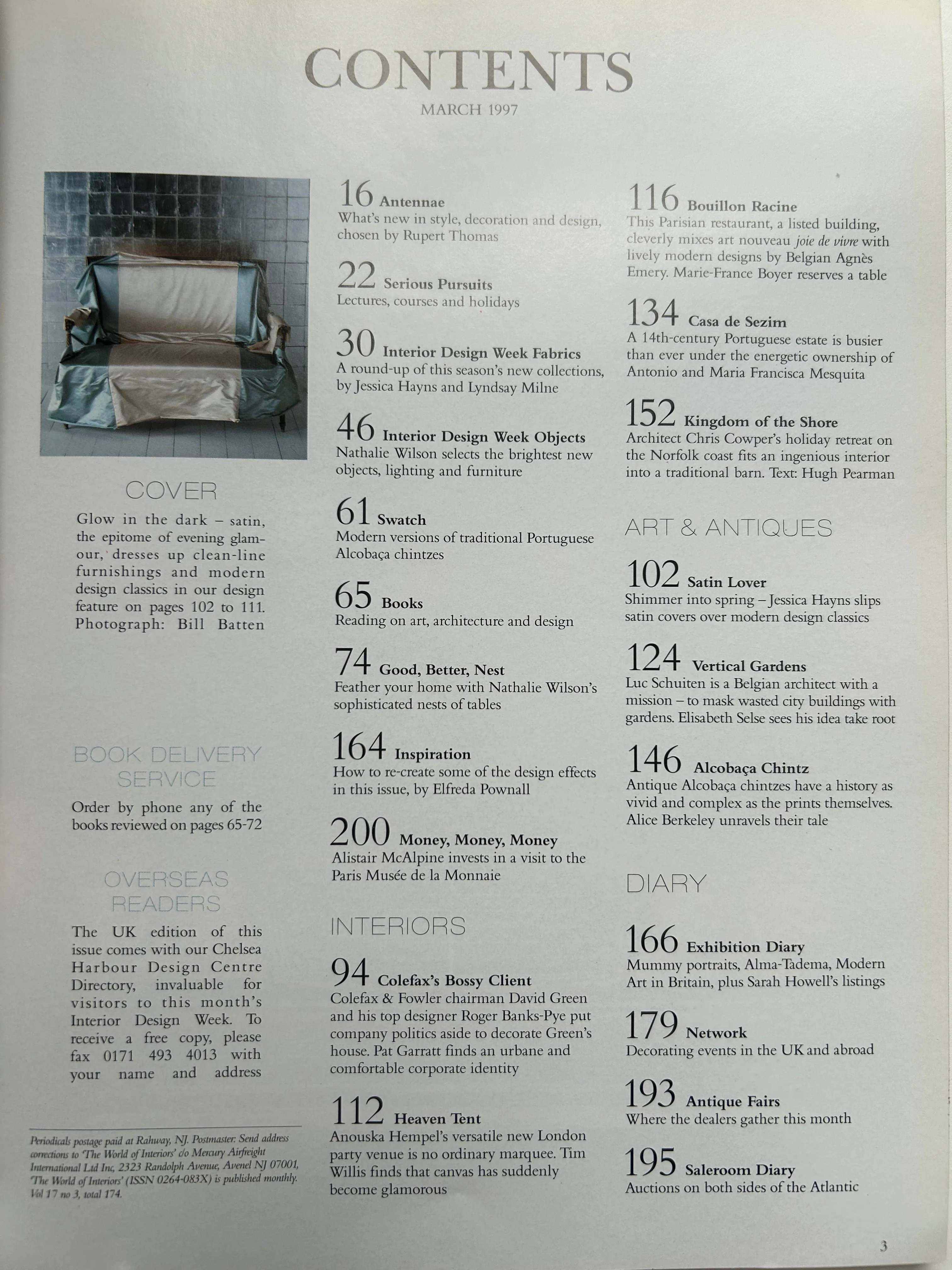 The World of Interiors - March 1997