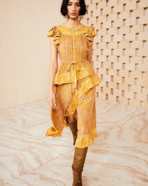 Ulla Johnson - Netra Dress in Citrine