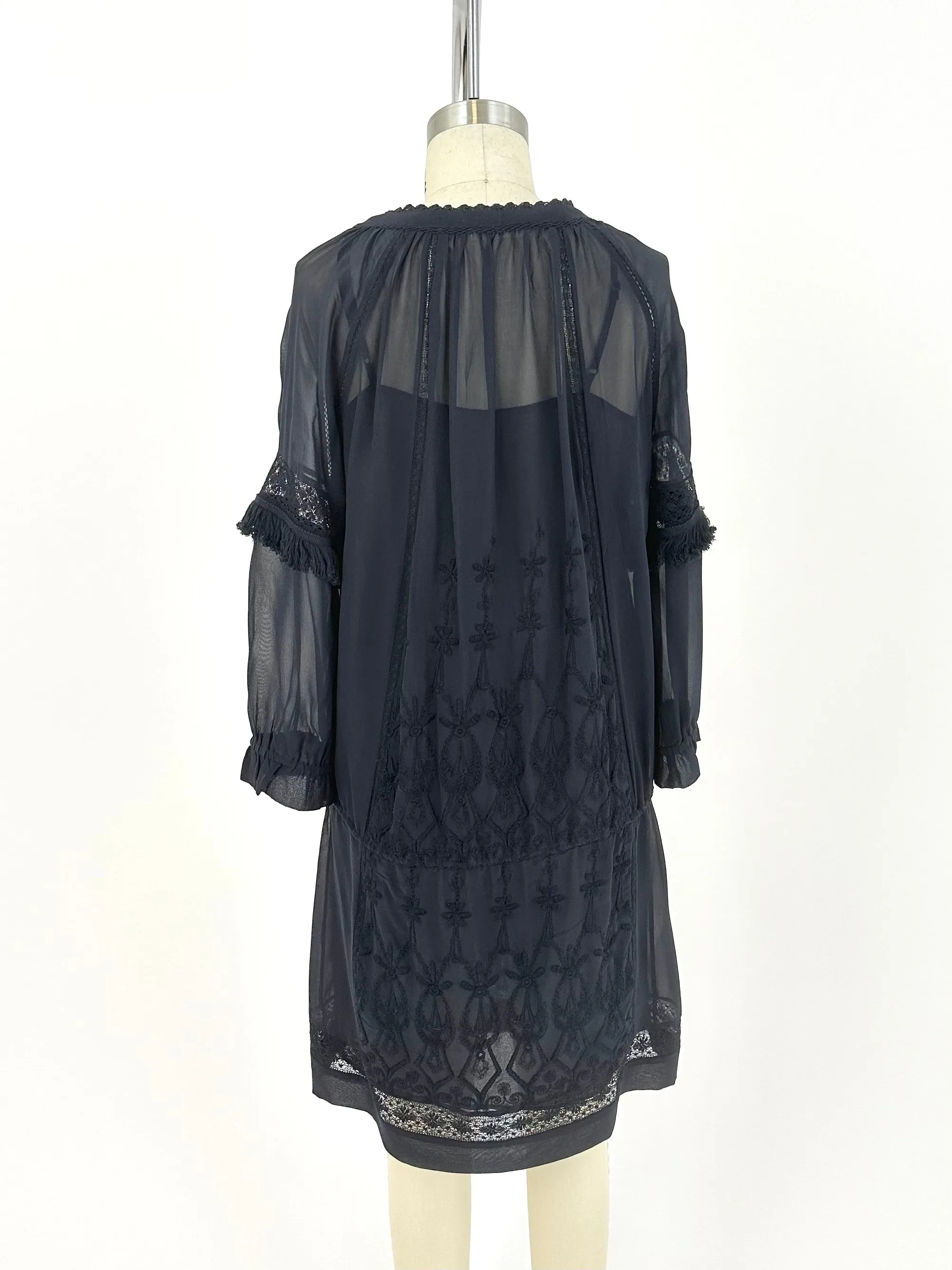 Ulla Johnson Sik Embroidered Dress