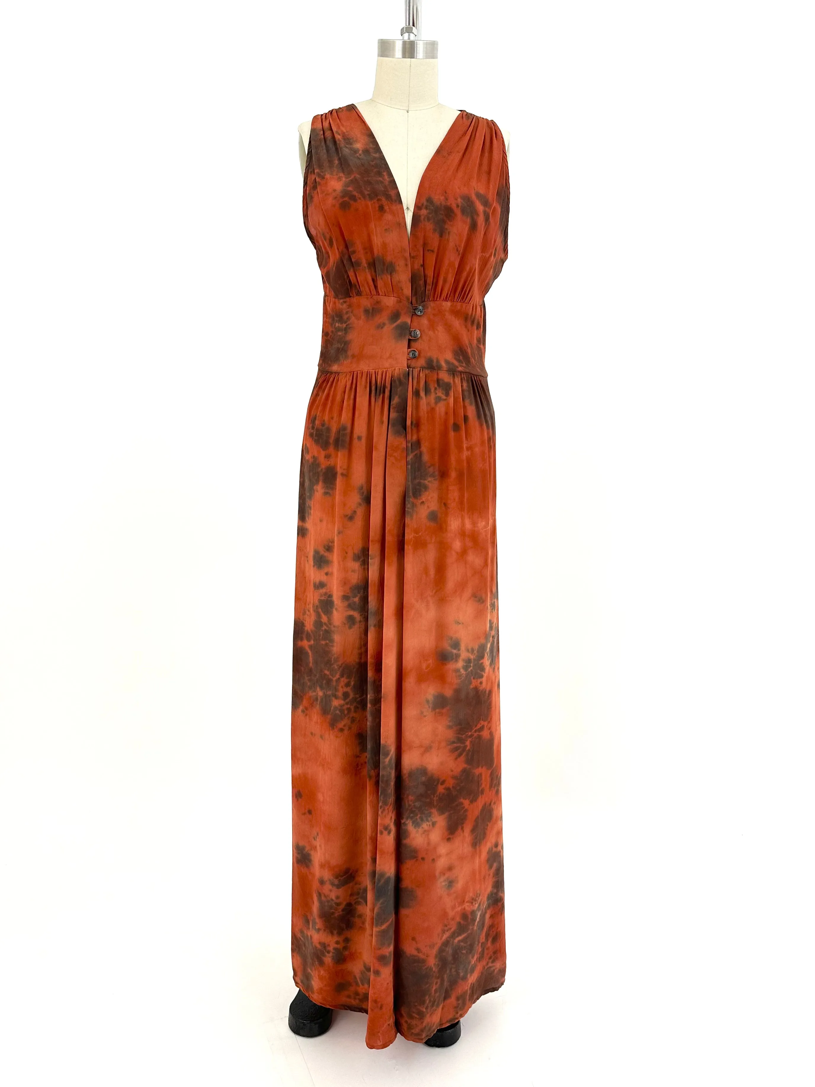 Upstate Silk Tie-Dye Dress