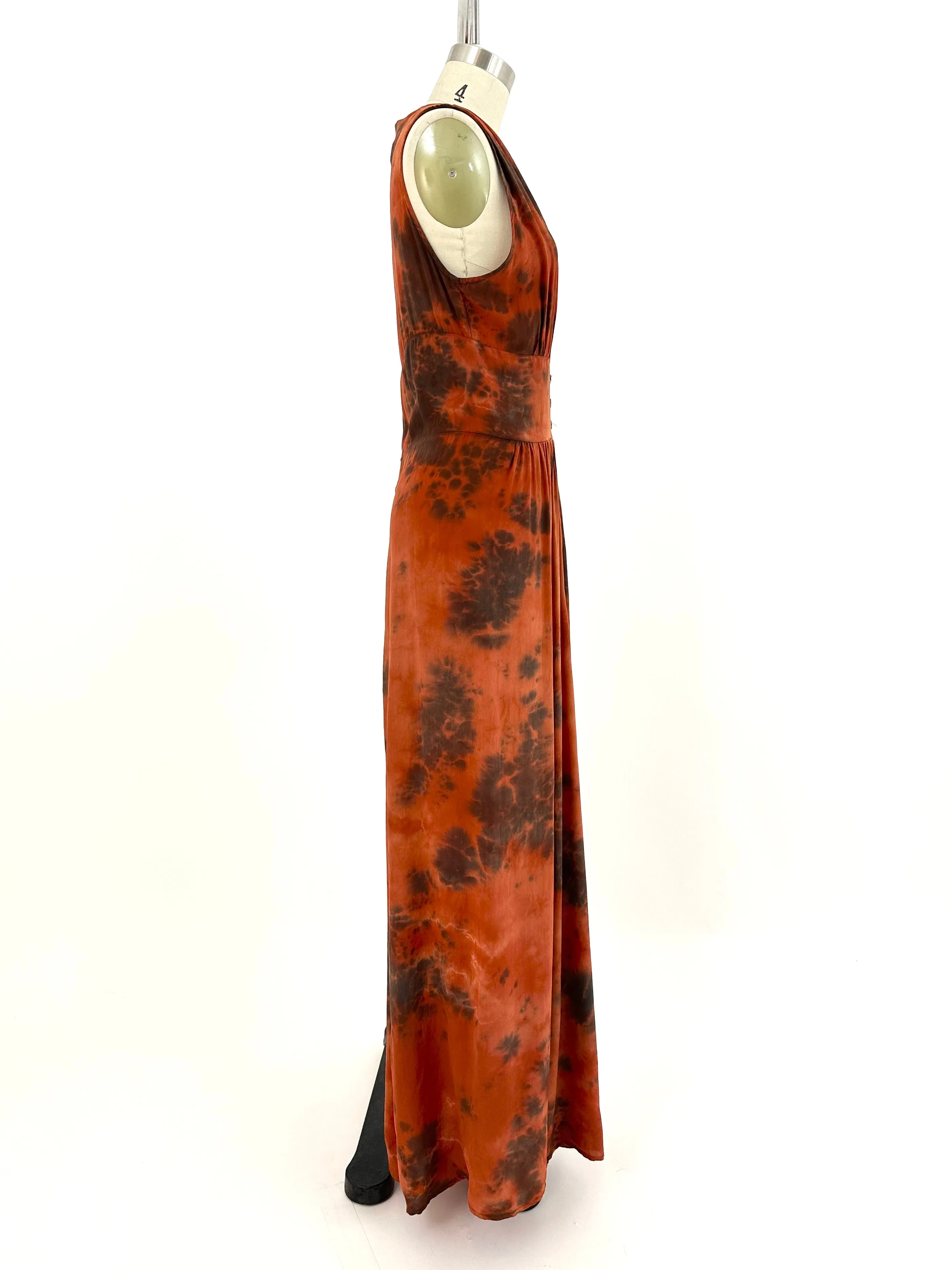 Upstate Silk Tie-Dye Dress