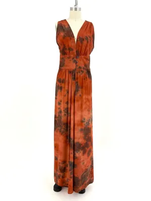 Upstate Silk Tie-Dye Dress