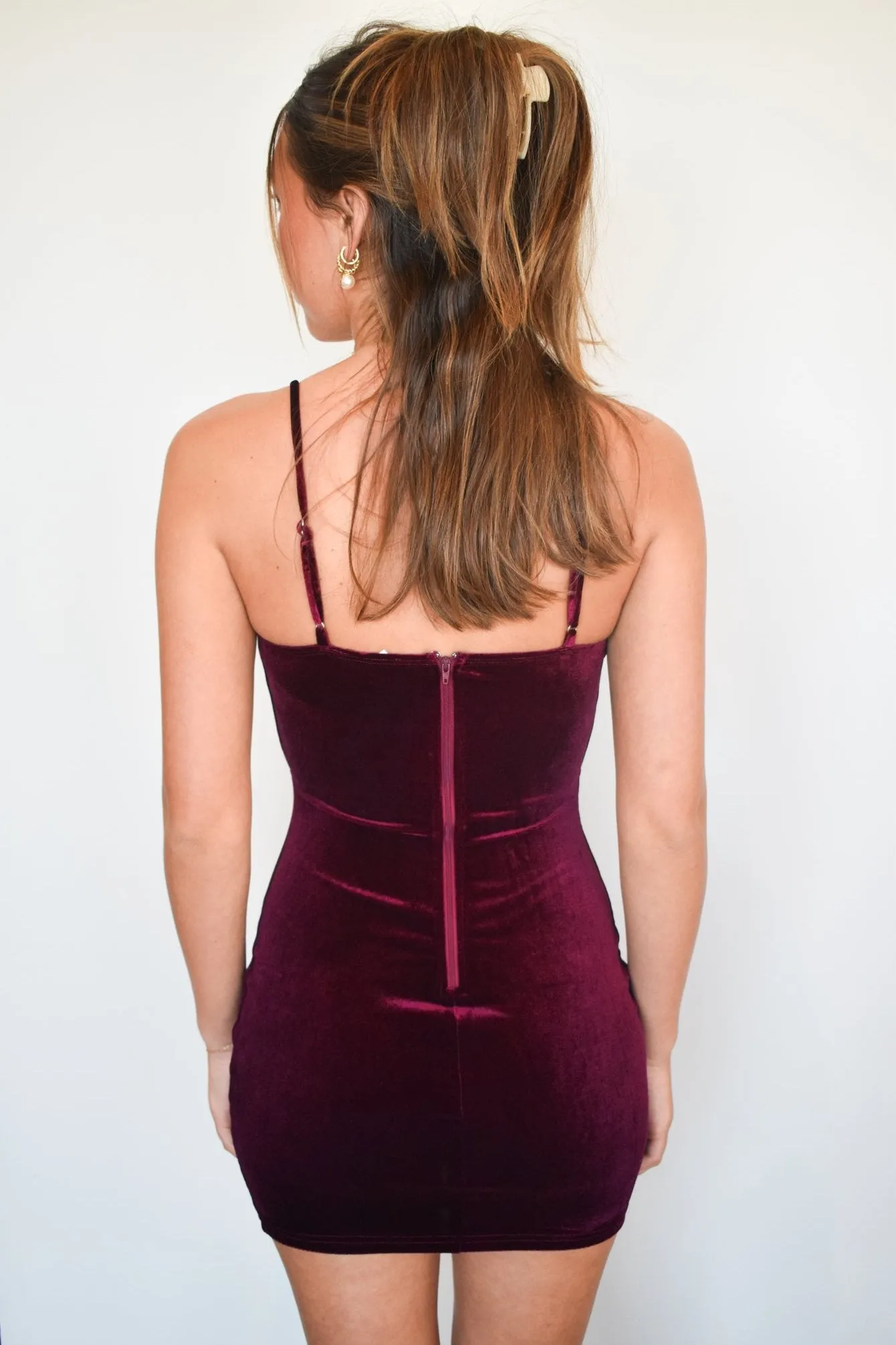 Velvet Mini Dress