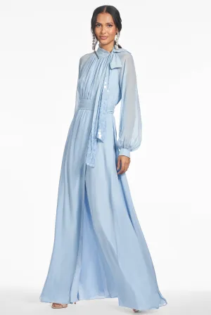 VERA GOWN - GLACIAL BLUE