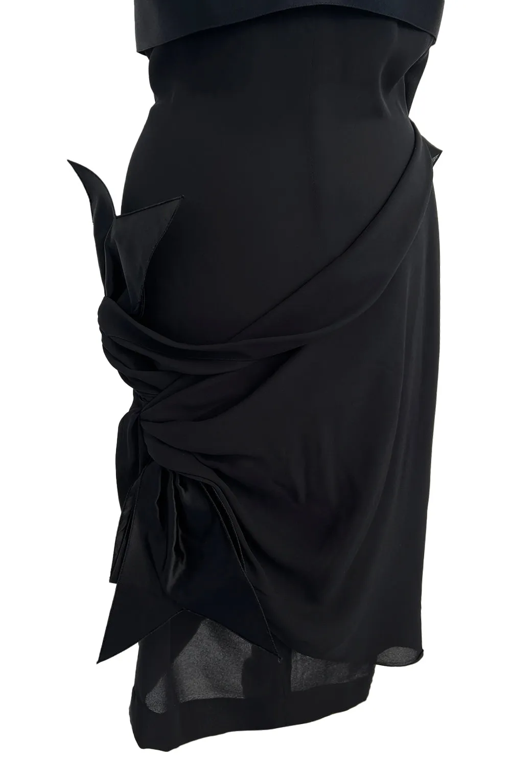 Well Documented Fall 2007 Chanel by Karl Lagerfeld Look 63 Runway & Ad Campaign Dress w Bows