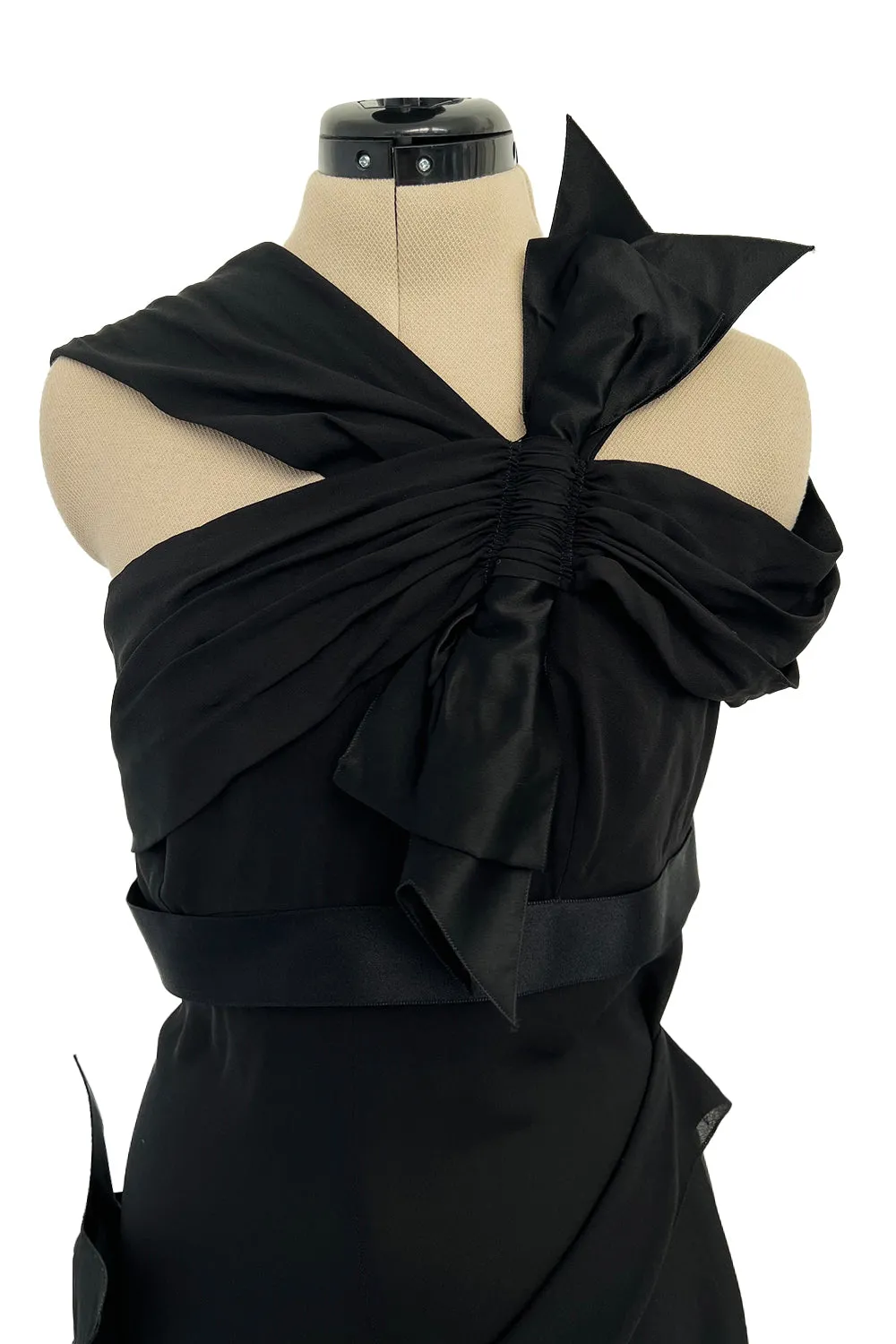 Well Documented Fall 2007 Chanel by Karl Lagerfeld Look 63 Runway & Ad Campaign Dress w Bows
