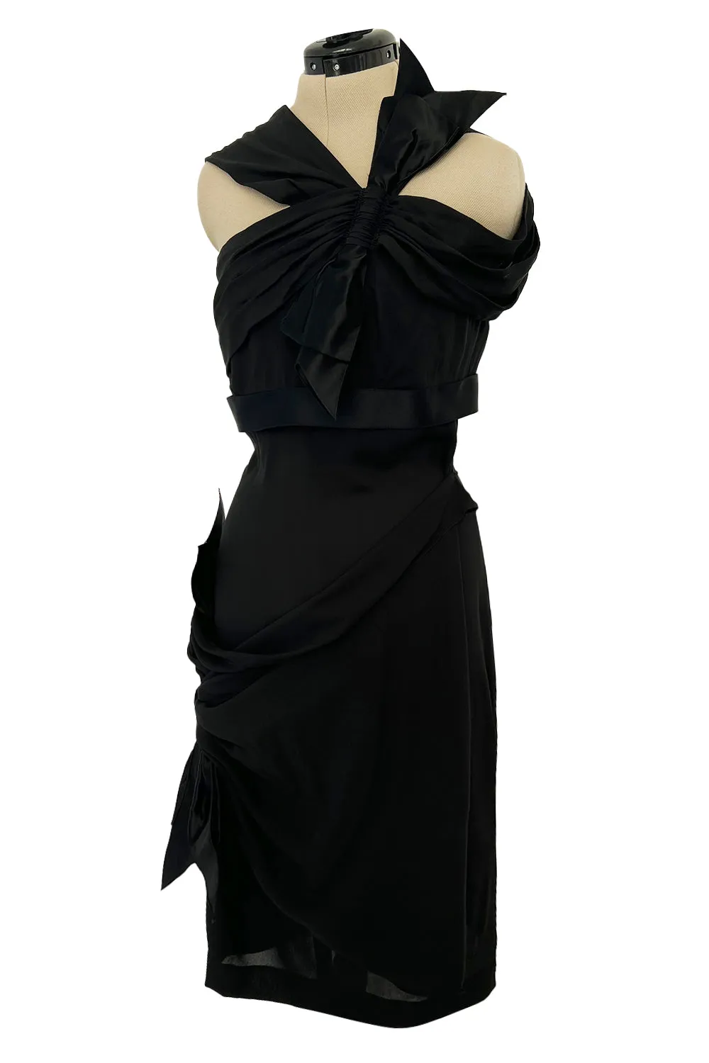 Well Documented Fall 2007 Chanel by Karl Lagerfeld Look 63 Runway & Ad Campaign Dress w Bows