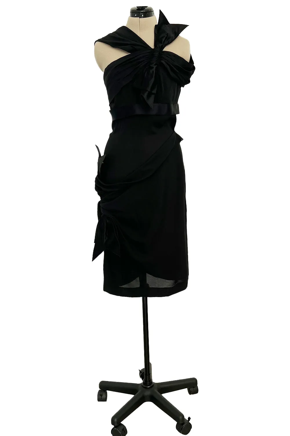 Well Documented Fall 2007 Chanel by Karl Lagerfeld Look 63 Runway & Ad Campaign Dress w Bows