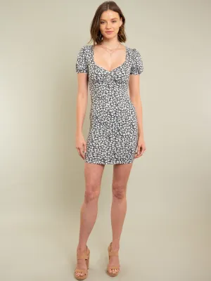 WOMENS MINI BODYCON DRESS