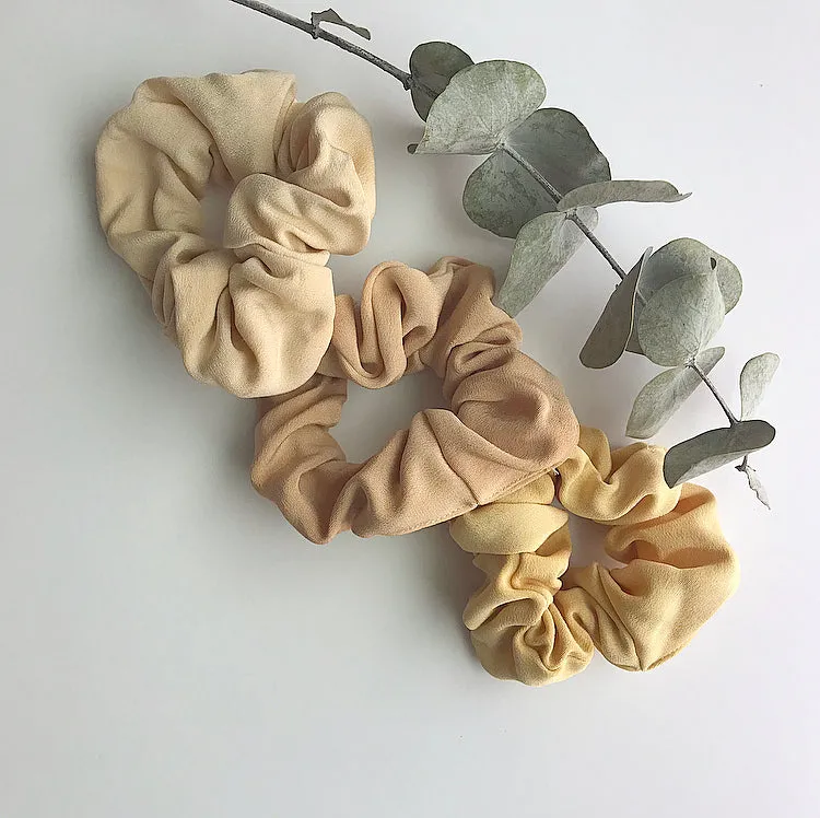 Zero Waste Scrunchies :: Collaboration with Goli June