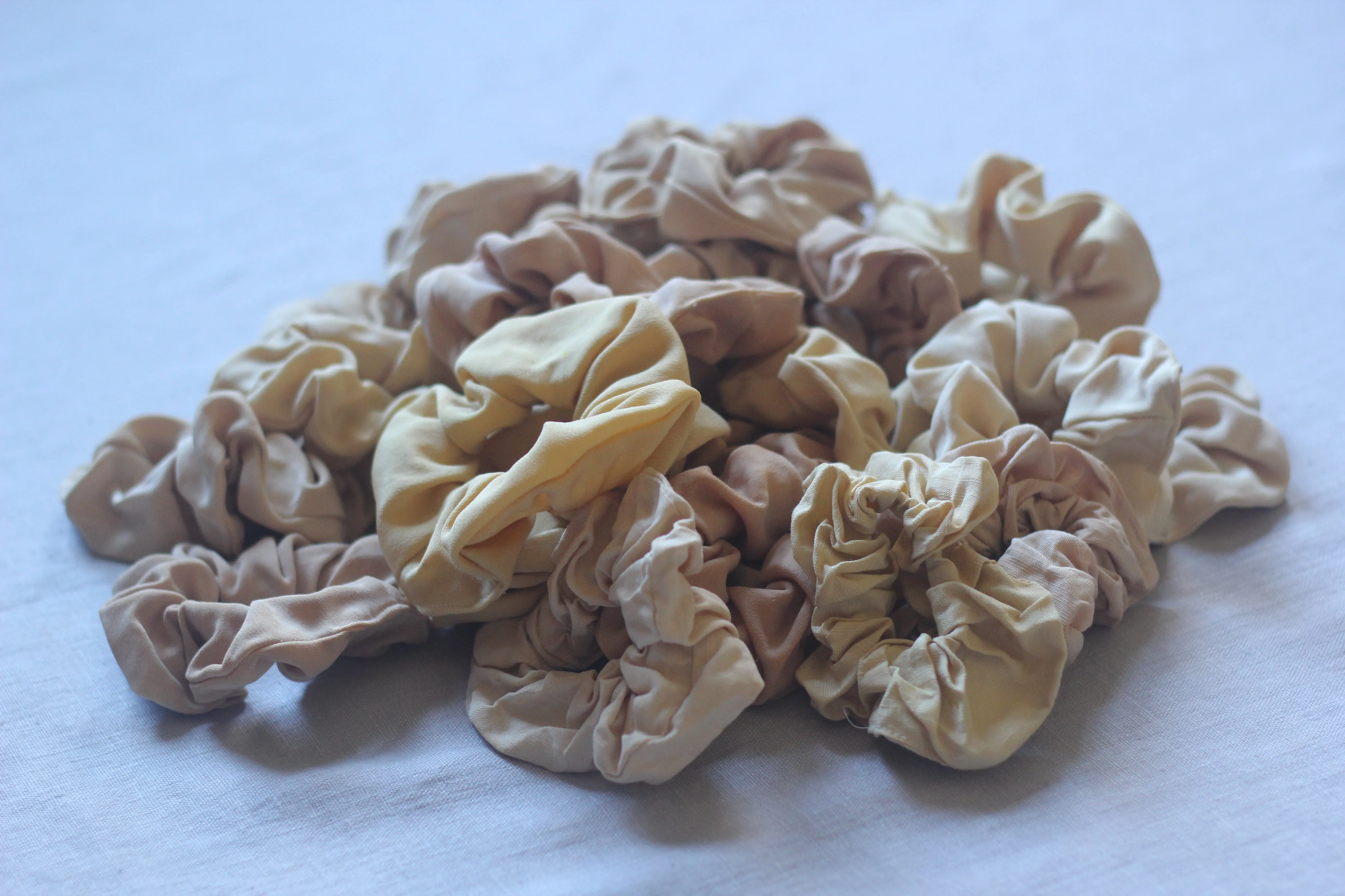 Zero Waste Scrunchies :: Collaboration with Goli June