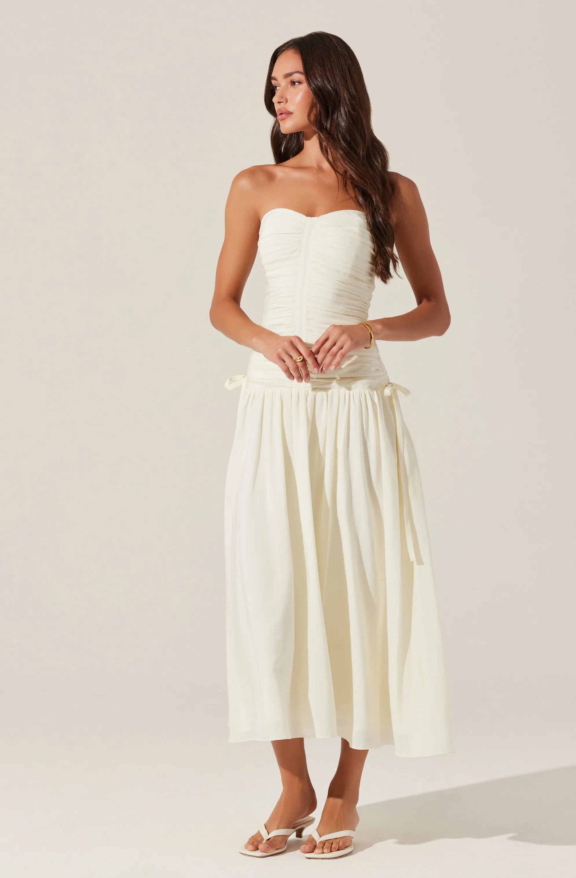 Zori Strapless Maxi Dress