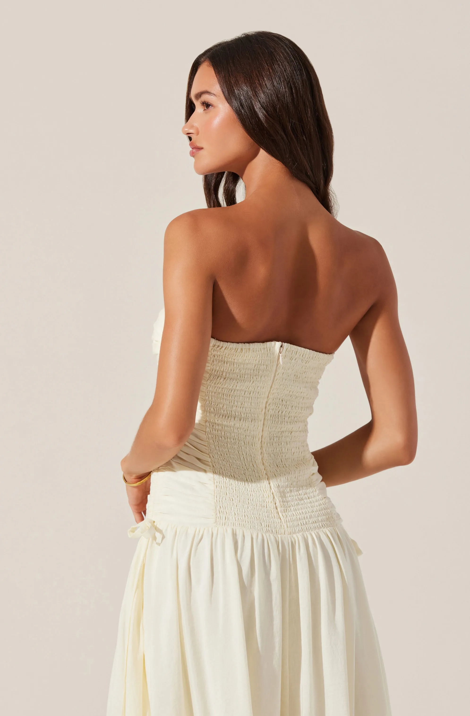 Zori Strapless Maxi Dress